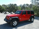 2018 Firecracker Red Jeep Wrangler Unlimited Sport 4x4 #126277106