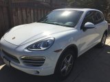 2014 White Porsche Cayenne  #126304972