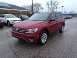 Cardinal Red Metallic Volkswagen Tiguan in 2018