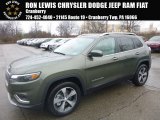 2019 Olive Green Pearl Jeep Cherokee Limited 4x4 #126305059