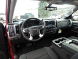 2018 GMC Sierra 1500 SLE Crew Cab 4WD Jet Black Interior