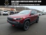 2019 Velvet Red Pearl Jeep Cherokee Trailhawk Elite 4x4 #126305229