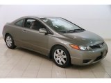 2006 Galaxy Gray Metallic Honda Civic LX Coupe #126305277