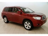 2008 Salsa Red Pearl Toyota Highlander Limited 4WD #126305269