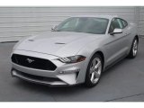 Ingot Silver Ford Mustang in 2018