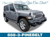 2018 Billet Silver Metallic Jeep Wrangler Unlimited Sport 4x4 #126329885