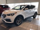 2018 Pearl White Hyundai Santa Fe Sport AWD #126353378