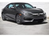 2018 Honda Civic LX Coupe Front 3/4 View