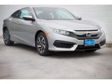 2018 Lunar Silver Metallic Honda Civic LX Coupe #126353314