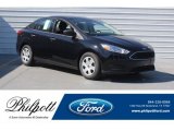 2018 Shadow Black Ford Focus S Sedan #126353360