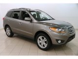 2011 Mineral Gray Hyundai Santa Fe Limited #126382302