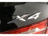 BMW X4 2018 Badges and Logos
