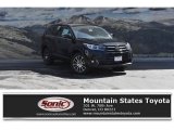 2018 Midnight Black Metallic Toyota Highlander SE AWD #126434955