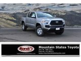 2018 Silver Sky Metallic Toyota Tacoma SR Double Cab 4x4 #126434948