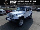 2018 Bright White Jeep Wrangler Sahara 4x4 #126435227