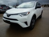 2018 Super White Toyota RAV4 LE #126435263