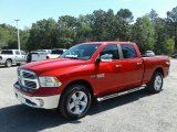 2018 Flame Red Ram 1500 Big Horn Crew Cab 4x4 #126435327