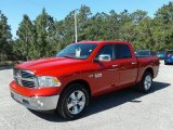 2018 Flame Red Ram 1500 Big Horn Crew Cab #126435325