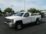 2018 Summit White Chevrolet Silverado 2500HD Work Truck Regular Cab #126435322