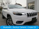 2019 Bright White Jeep Cherokee Latitude Plus 4x4 #126463809