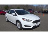 2018 Oxford White Ford Focus SE Sedan #126464190