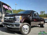 Magma Red Ford F450 Super Duty in 2018