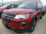 2018 Ruby Red Ford Explorer XLT 4WD #126517712