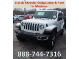 2018 Bright White Jeep Wrangler Unlimited Sahara 4x4 #126517676