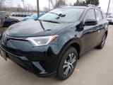 2018 Galactic Aqua Mica Toyota RAV4 LE #126517690