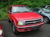 1997 Apple Red Chevrolet Blazer 4x4 #12643677