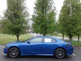 IndiGo Blue Dodge Charger in 2018