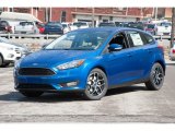 2018 Blue Metallic Ford Focus SEL Hatch #126530701