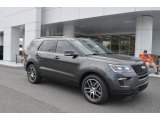 2018 Magnetic Metallic Ford Explorer Sport 4WD #126530697