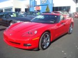 2009 Victory Red Chevrolet Corvette Coupe #12643646