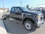 2018 Ford F550 Super Duty XL SuperCab 4x4 Chassis Front 3/4 View