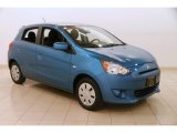 2015 Sapphire Blue Mitsubishi Mirage DE #126549833