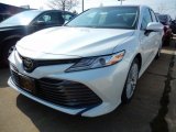 2018 Wind Chill Pearl Toyota Camry XLE V6 #126549806