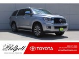 2018 Silver Sky Metallic Toyota Sequoia Limited #126607531