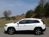 2019 Bright White Jeep Cherokee Limited #126607315