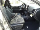 2019 Jeep Cherokee Limited Black Interior