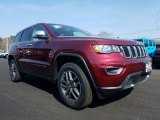 2018 Velvet Red Pearl Jeep Grand Cherokee Limited 4x4 #126631654