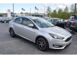 2017 Ingot Silver Ford Focus SEL Sedan #126648566