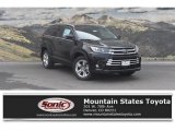 2018 Midnight Black Metallic Toyota Highlander Limited AWD #126663533