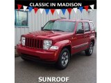 2008 Inferno Red Crystal Pearl Jeep Liberty Sport 4x4 #126663664
