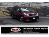2018 Salsa Red Pearl Toyota Sienna LE AWD #126663530