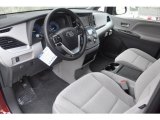 2018 Toyota Sienna LE AWD Gray Interior
