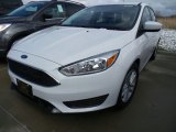 2018 Oxford White Ford Focus SE Sedan #126663686