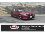 2018 Ruby Flare Pearl Toyota Camry SE #126663542