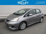 2010 Storm Silver Metallic Honda Fit Sport #126678393