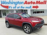 2014 Deep Cherry Red Crystal Pearl Jeep Cherokee Trailhawk 4x4 #126678488